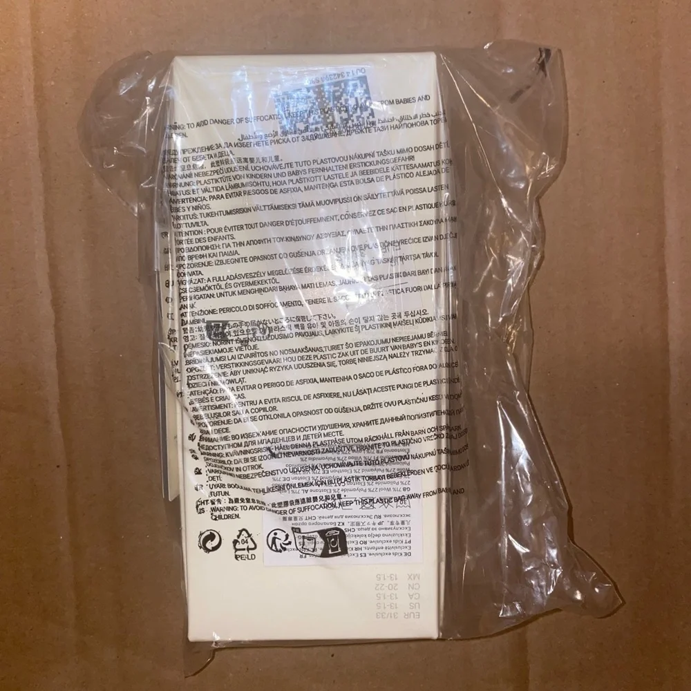 H&M 71% wool socks New in box